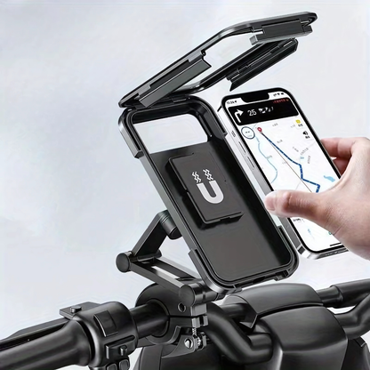 SOPORTE IMPERMEABLE PARA CELULAR – Protección total, navegación segura y control en cada recorrido