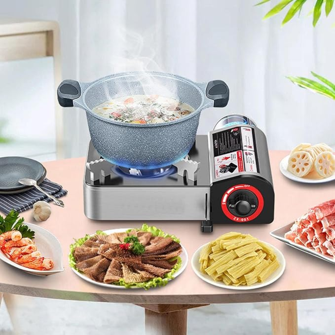 COCINA PLANTILLA DE GAS - Tu cocina completa en cualquier aventura al aire libre