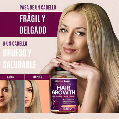 HAIR GROWTH – Potencia tu crecimiento capilar desde adentro