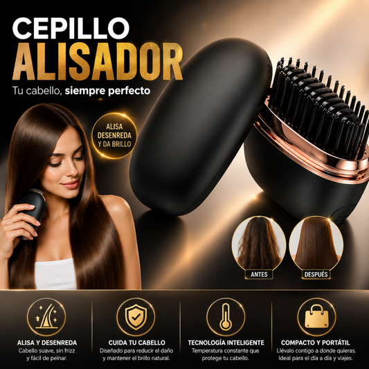 CEPILLO ALISADOR – Alisado portátil en minutos