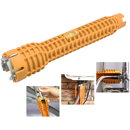 LLAVE DE FONTANERÍA 8 EN 1 – La herramienta versátil para todo fontanero