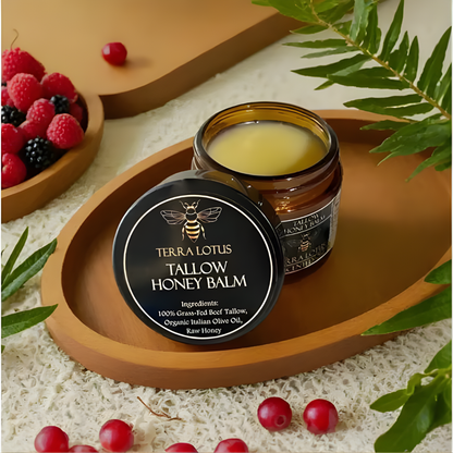 TERRA LOTUS TALLOW HONEY BALM – Hidratación profunda, reparación natural y suavidad duradera para tu piel