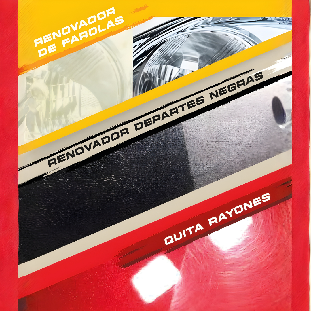 KIT RENOVACIÓN LUBRISTONE – Restaura, protege y devuelve el brillo original a tu auto