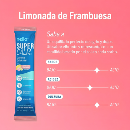 SUPER CALM NELO – Bebida en polvo con magnesio para relajarte y apoyar tu descanso diario
