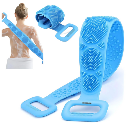 Cepillo de Silicona – Limpieza profunda y masaje en cada ducha