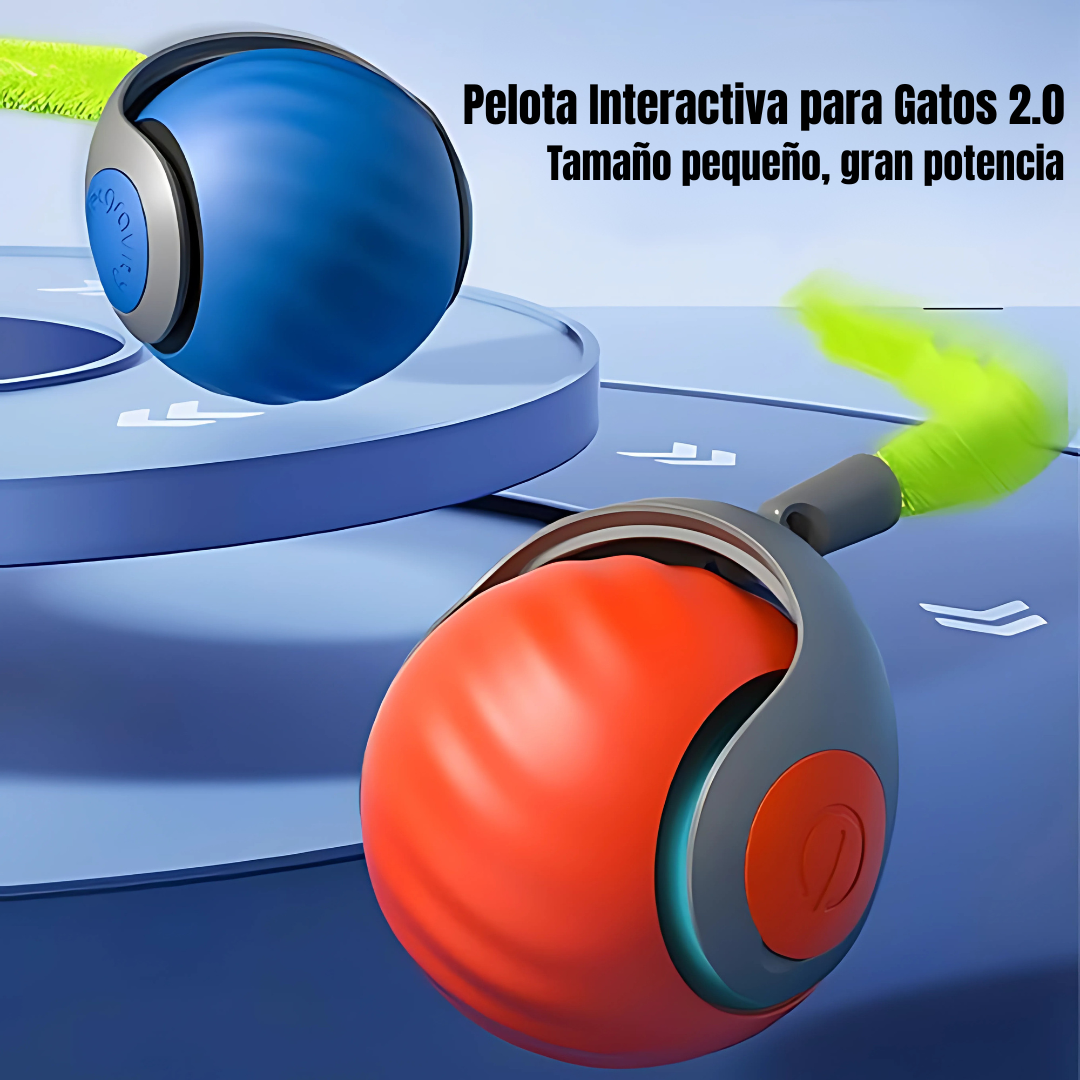 PELOTA INTERACTIVA – Diversión automática para tu mascota sin esfuerzo
