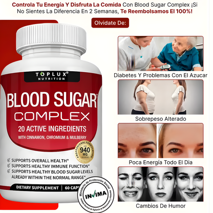 BLOOD SUGAR — Apoyo diario para energía más estable
