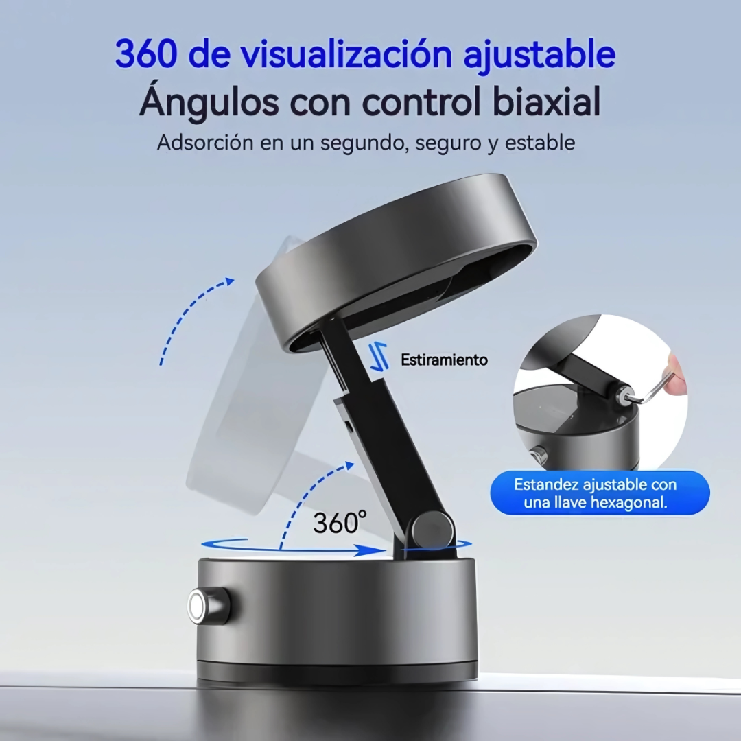 Soporte Magnético – Mantén tu celular firme, visible y siempre a mano