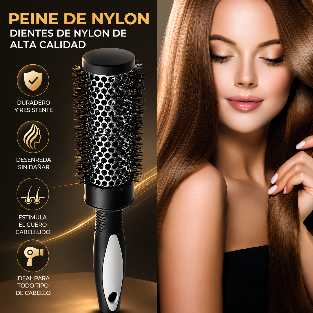 CEPILLO DE PELO PARA BLOWER – Ondas definidas con secador