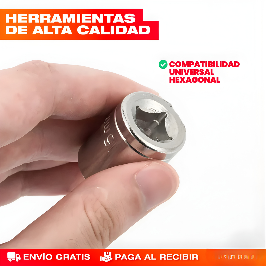 SET DE LLAVES DE DADOS PROFESIONAL 40 PIEZAS CON RATCHET – MÉTRICO Y SAE – Precisión mecánica, versatilidad total y trabajo profesional