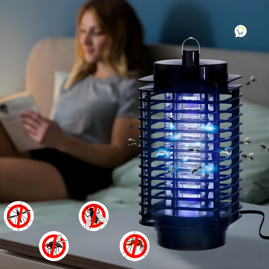 LÁMPARA MATA MOSQUITOS – Protección efectiva, ambiente más limpio y descanso sin insectos