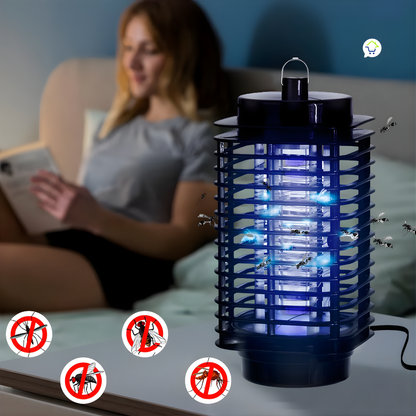 LÁMPARA MATA MOSQUITOS – Protección efectiva, ambiente más limpio y descanso sin insectos