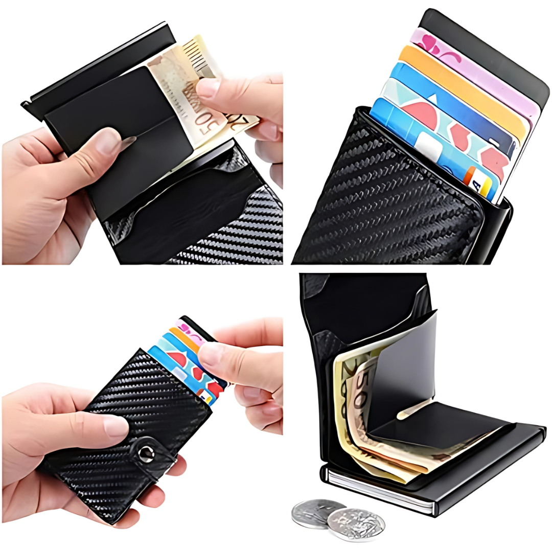 BILLETERA CON TARJETERO – Estilo, seguridad y practicidad en tu bolsillo