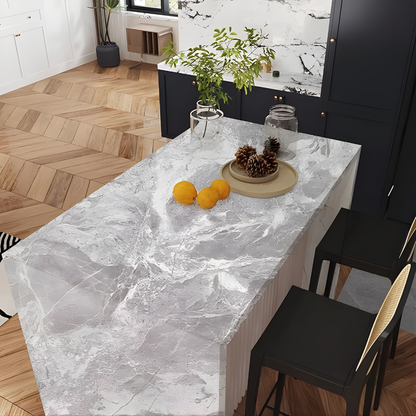 PAPEL ADHESIVO TIPO MÁRMOL – Renueva tus espacios al instante con estilo elegante e impermeable