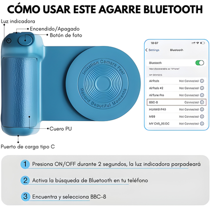 SOPORTE DE CÁMARA PROFESIONAL CON IMÁN MAGNETIC – Grabación estable, manos libres y contenido de nivel profesional en cualquier lugar