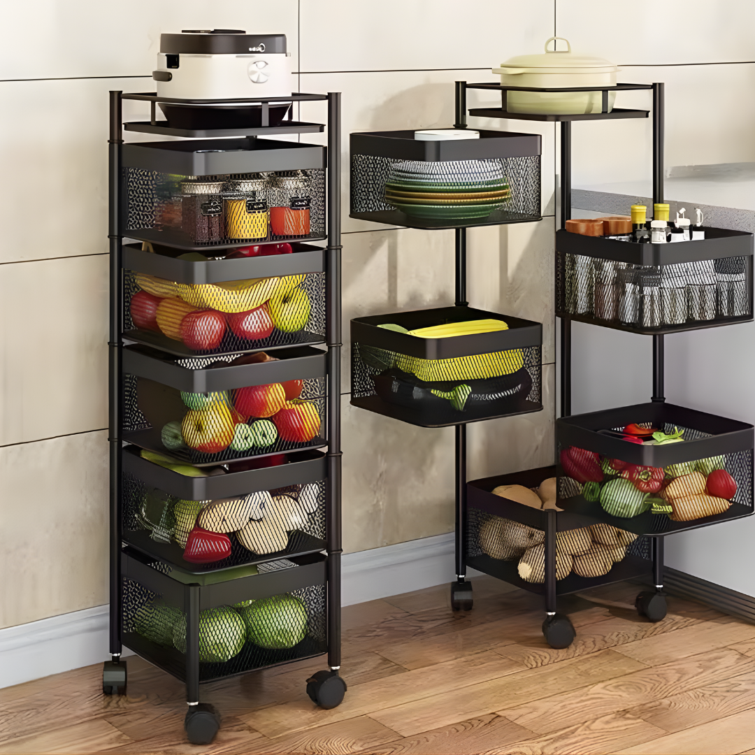 ORGANIZADOR VERTICAL CUADRADO 5 COMPARTIMIENTOS 95CM – Más espacio, orden inteligente y almacenamiento práctico