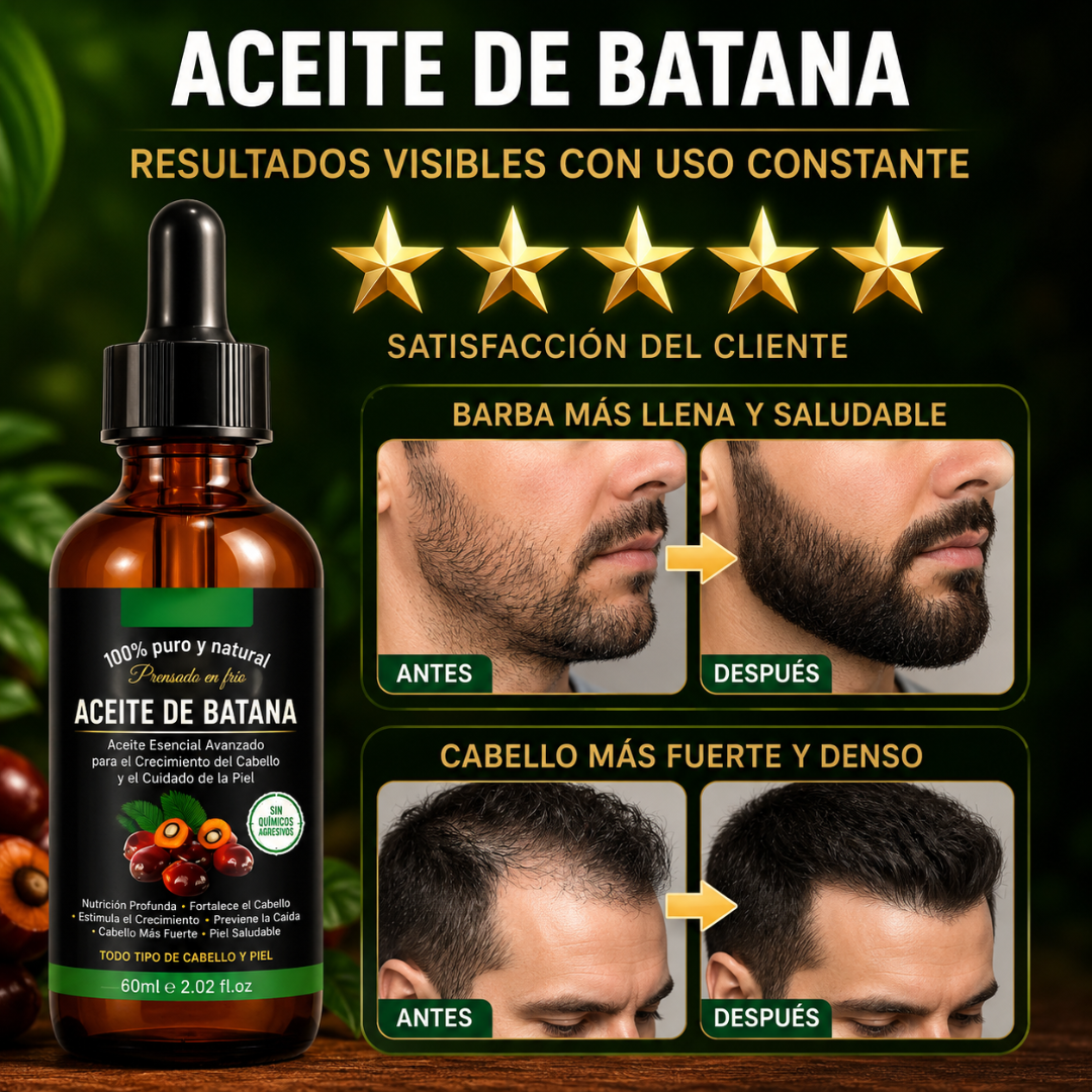 BATANA – Fuerza para barba y cabello