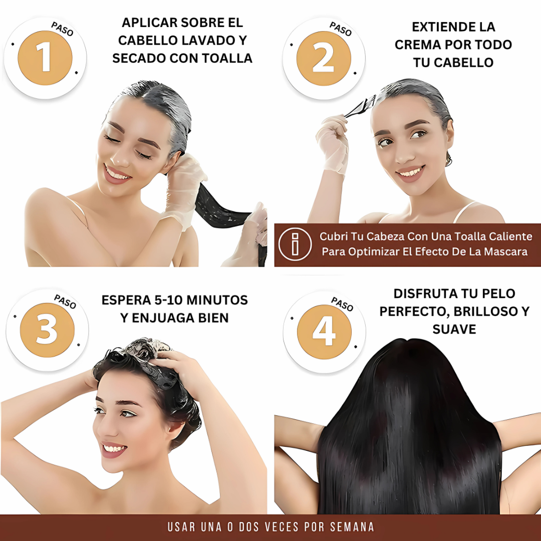 KERASEL CREMA CAPILAR COLAGENO – Nutrición profunda para un cabello renovado