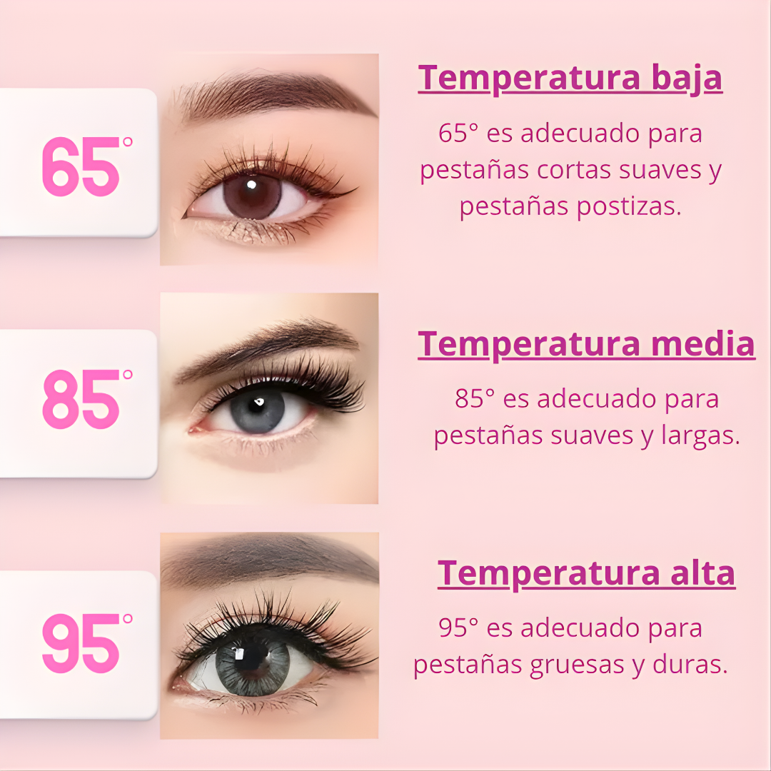 RIZADOR ELÉCTRICO – Curvatura duradera, efecto natural y mirada más definida en minutos