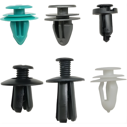 MEGA KIT DE GRAPAS AUTOMOTRICES – Clips y remaches de plástico para reparar y armar tu carro sin ir al taller