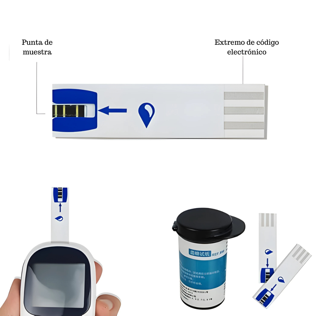 AUTOANÁLISIS DE AZÚCAR EN LA SANGRE, AUTOCONTROL DE GLUCOSA – Controla tu salud en casa con facilidad