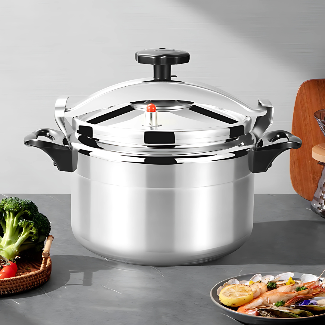 OLLA DE PRESIÓN DE ACERO INOXIDABLE – Cocina rápido y conserva el sabor