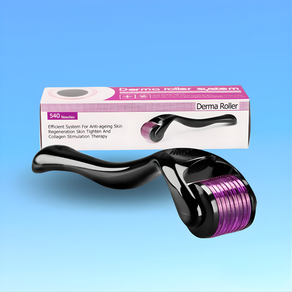 DERMAROLLER RODILLO PARA LA PIEL, BARBA Y CABELLO – Renovación facial desde casa