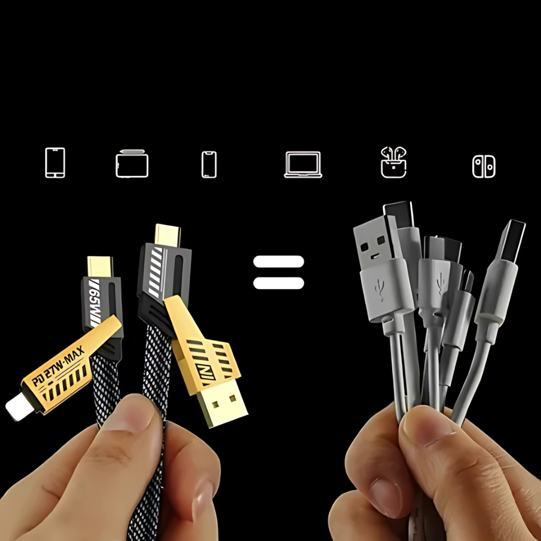Cable de Carga Rápida USB Tipo C para Ordenador Portátil – Potencia y versatilidad en un solo cable
