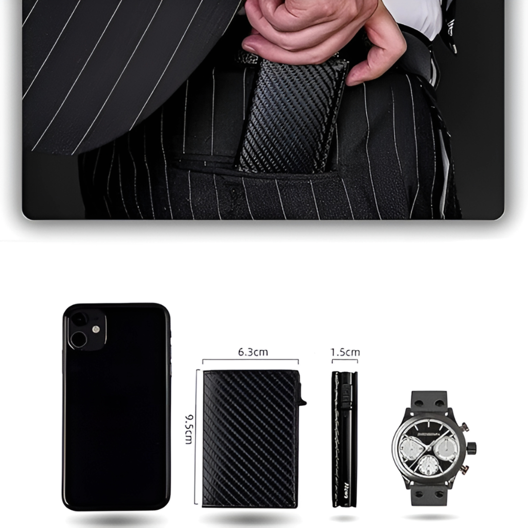 BILLETERA CON TARJETERO – Estilo, seguridad y practicidad en tu bolsillo