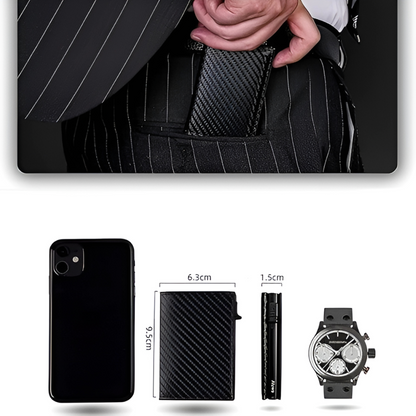 BILLETERA CON TARJETERO – Estilo, seguridad y practicidad en tu bolsillo