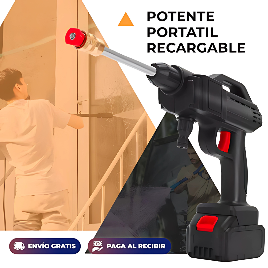 HIDROLAVADORA – Potencia de limpieza en la palma de tu mano