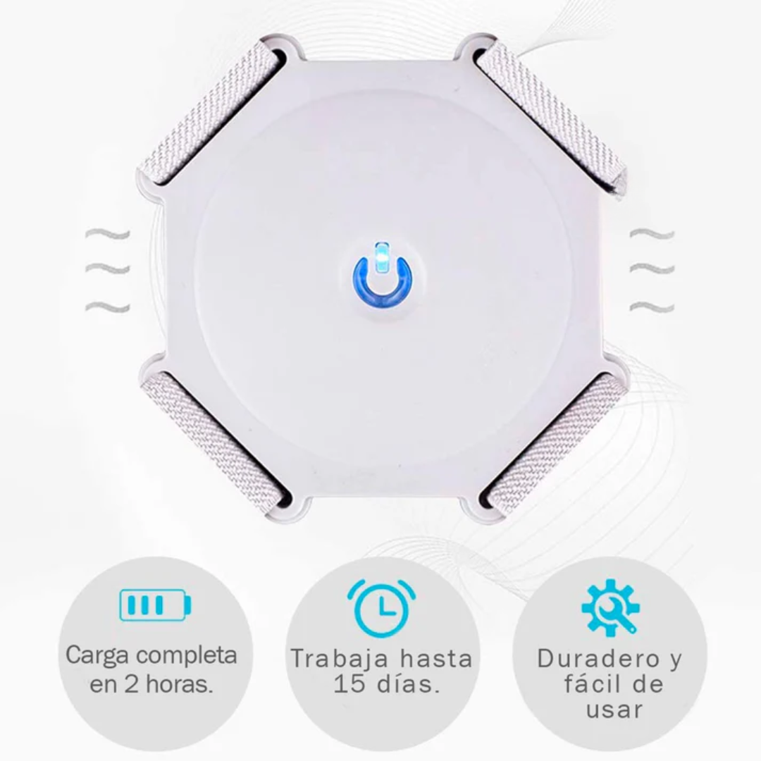 CORRECTOR DE POSTURA CON SENSOR INTELIGENTE — Vibra cuando te encorvás. Lo que el espejo no podía decirte, ahora lo sientes.