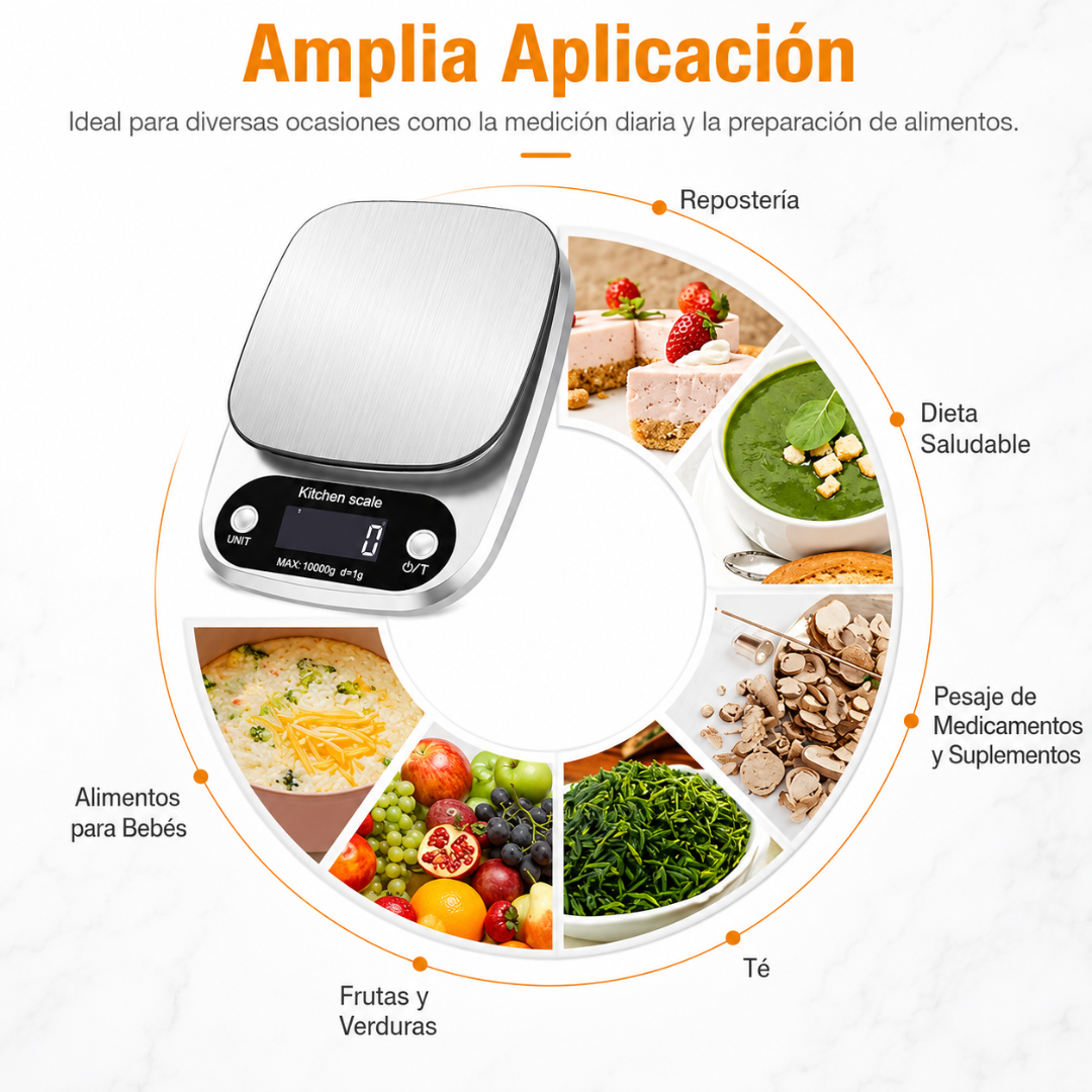 BALANZA DIGITAL – Precisión práctica para cocinar