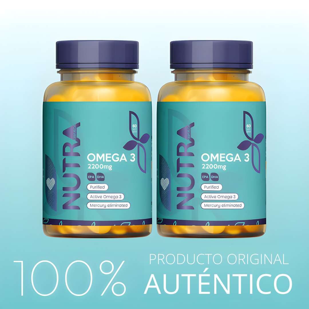 OMEGA 3 (Salud cardiovascular) – Apoyo integral para tu corazón, mente y bienestar diario