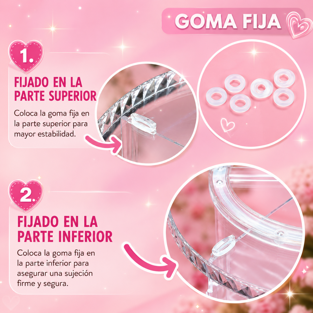 ORGANIZADOR DE MAQUILLAJE – Tu tocador siempre perfecto