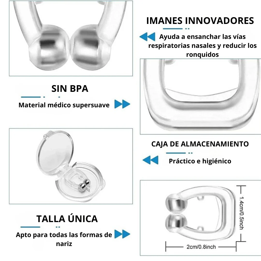 AirNite Pack X4 Und – Elimina los ronquidos y disfruta de noches tranquilas