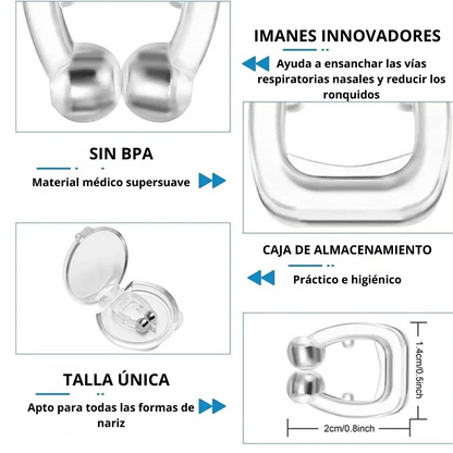 AirNite Pack X4 Und – Elimina los ronquidos y disfruta de noches tranquilas