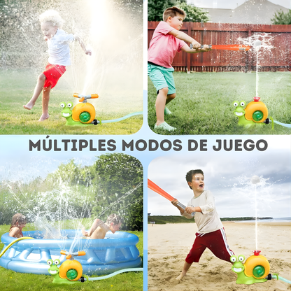 JUGUETE DE AGUA PARA BATEAR – Diversión refrescante, juego activo y entretenimiento al aire libre