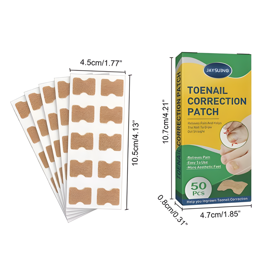 PARCHE CORRECTOR UÑA NANEL – Corrige, protege y recupera la forma natural de tus uñas