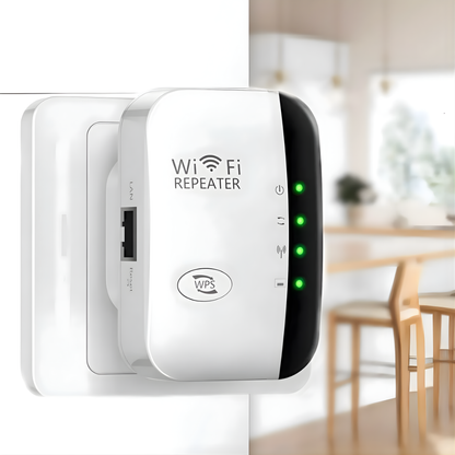 REPETIDOR WIFI ALTA CALIDAD – Maximiza tu señal fácil y rápido