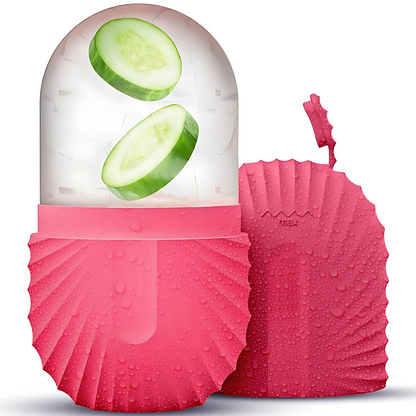 RODILLO FACIAL DE HIELO FACE ICE CONTOUR (PACK X2) – Refresca, desinflama y tonifica tu piel al instante