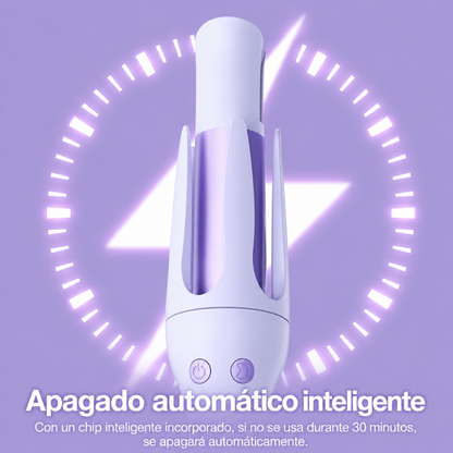RISADORA DE CABELLO LILA Y ROSA — Rizos definidos, rápidos y sin complicaciones