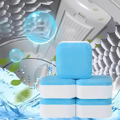TABLETAS PARA LAVADORA (PACK*2) – Limpieza profunda para tu lavadora desde el primer uso