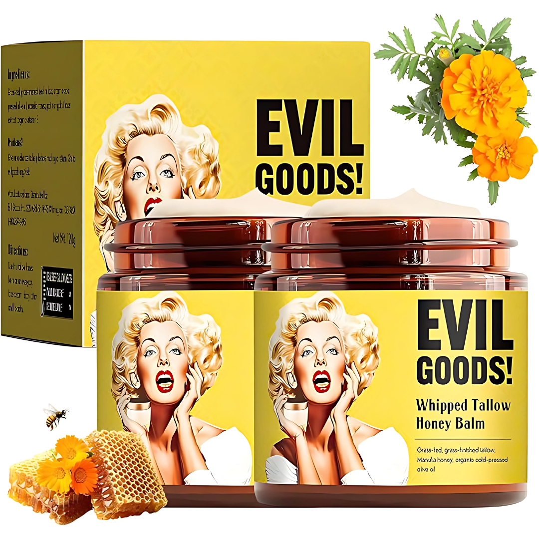 EVIL GOODS CEBO DE RES WHIPPED TALLOW HONEY BALM – Hidratación natural para tu piel