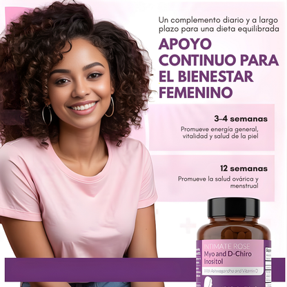 INTIMATE ROSE INOSITOL – Equilibrio hormonal, energía y bienestar femenino