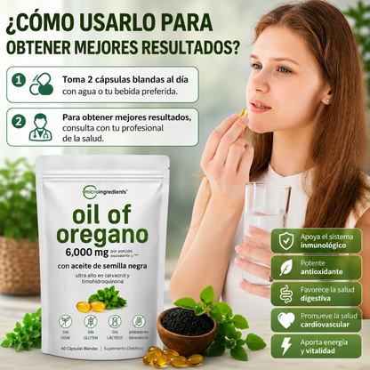 OREGANO OIL – Apoyo natural diario