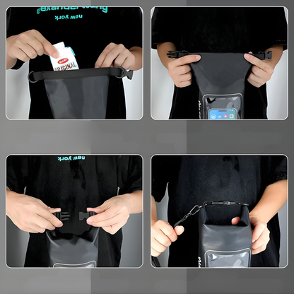BOLSO IMPERMEABLE WATERPROOF DRY BAG – Protección total contra el agua, seguridad para tus objetos y aventura sin preocupaciones