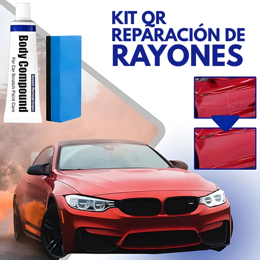 KIT QR – Reparación rápida, brillo renovado y eliminación de arañazos en segundos