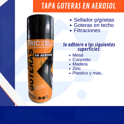 SELLADOR FLEXIBLE TAPA GOTERAS Y GRIETAS – Reparación resistente, sellado impermeable y protección duradera