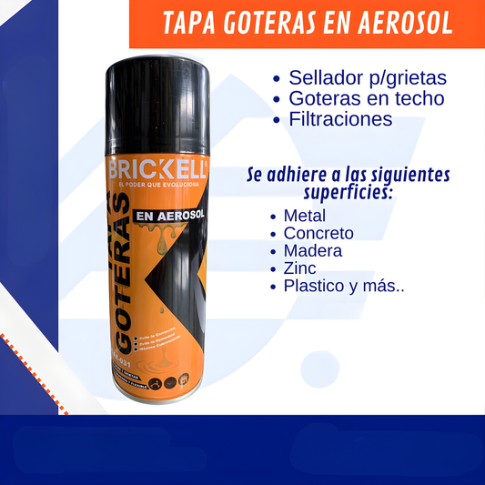 SELLADOR FLEXIBLE TAPA GOTERAS Y GRIETAS – Reparación resistente, sellado impermeable y protección duradera